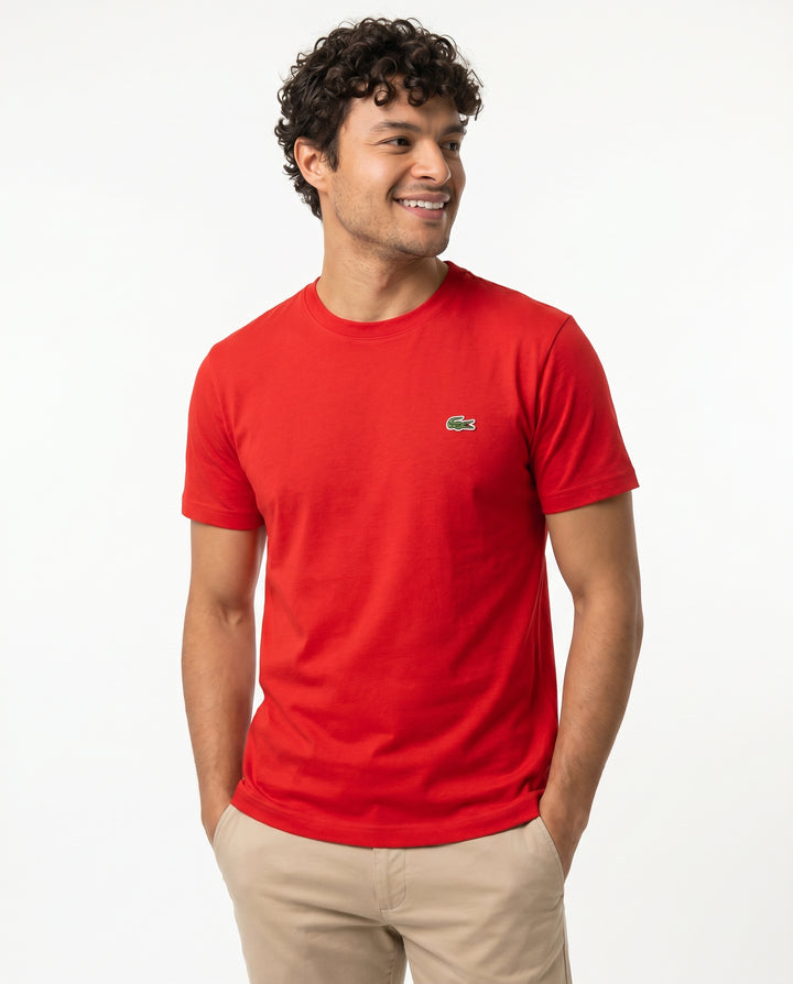 CAMISETA LCST ALGODÃO PIMA VERMELHO