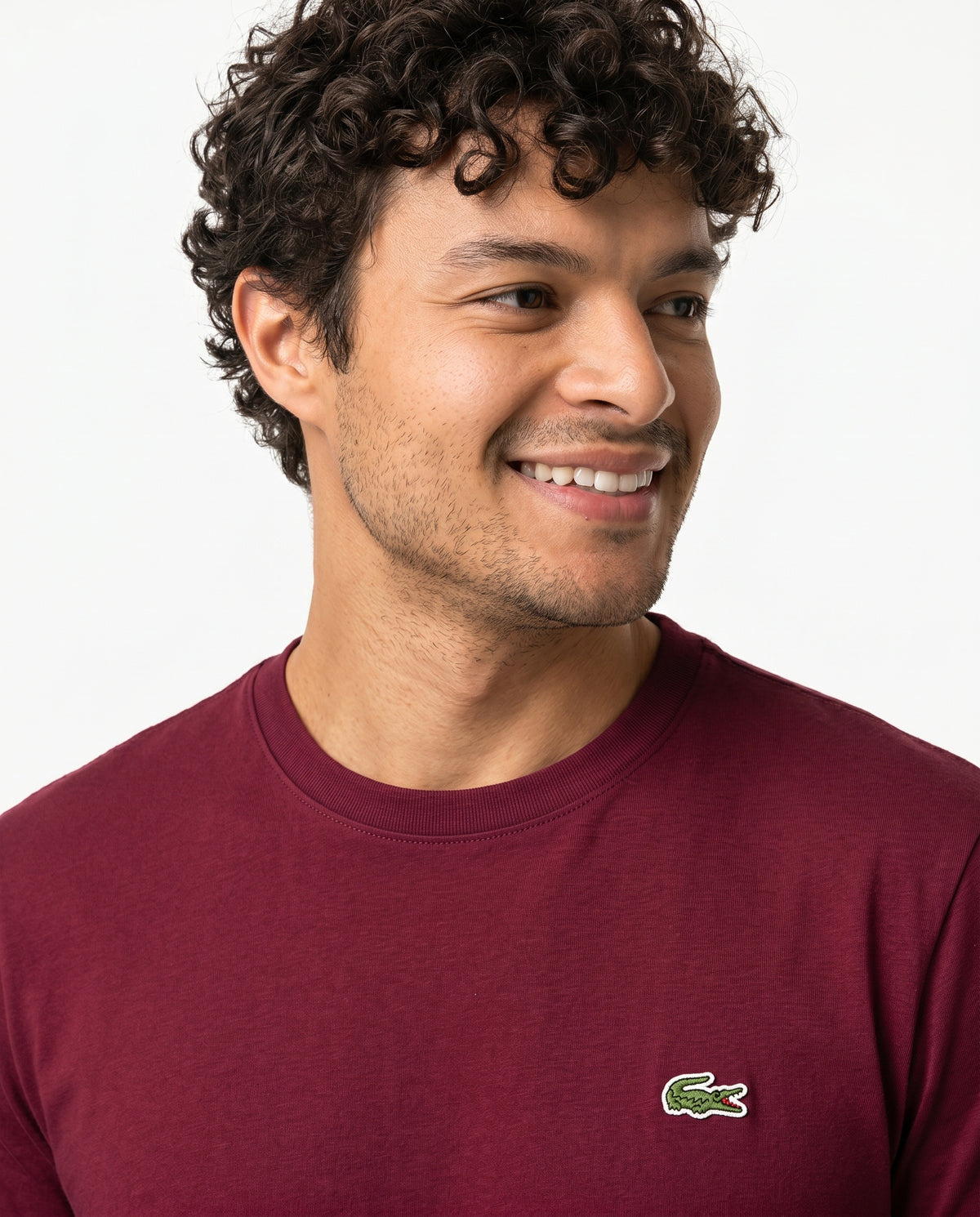 CAMISETA LCST ALGODÃO PIMA VINHO