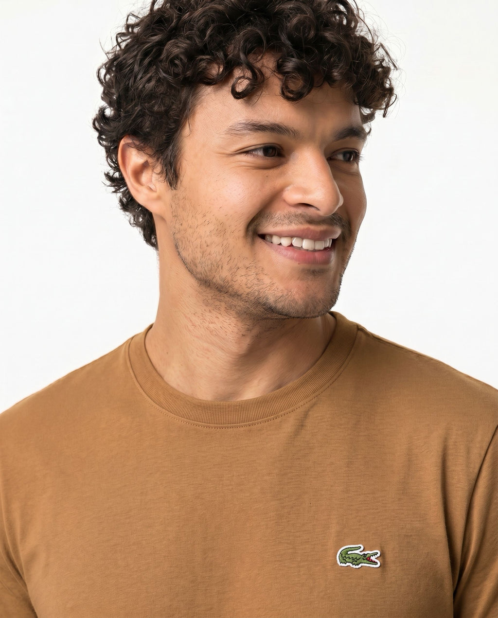 CAMISETA LCST ALGODÃO PIMA CAQUI