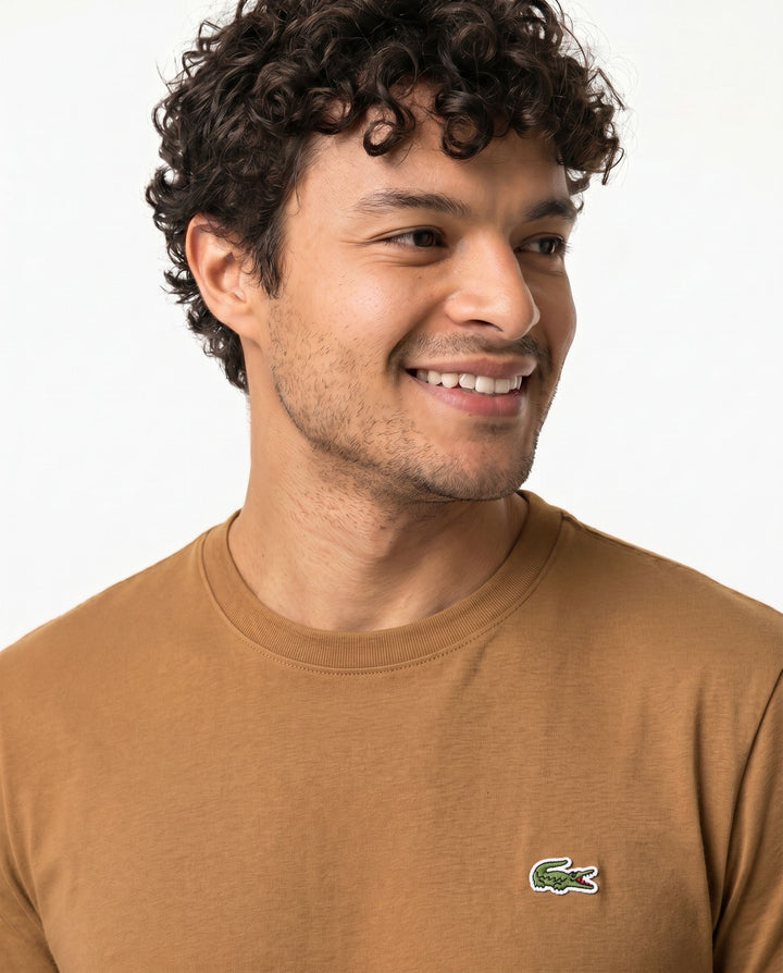 CAMISETA LCST ALGODÃO PIMA CAQUI