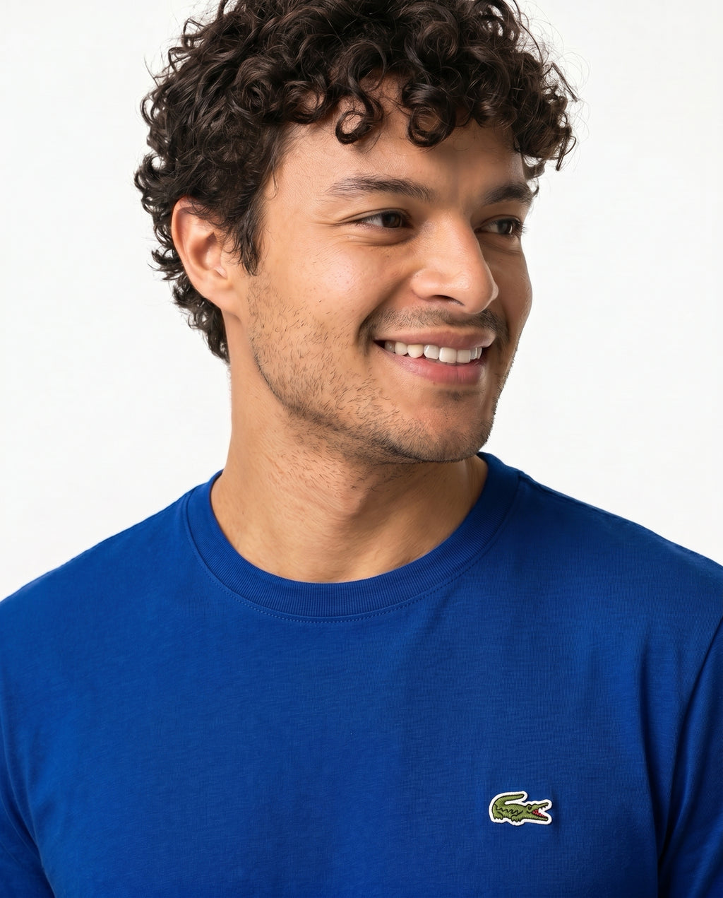 CAMISETA LCST ALGODÃO PIMA AZUL BIC