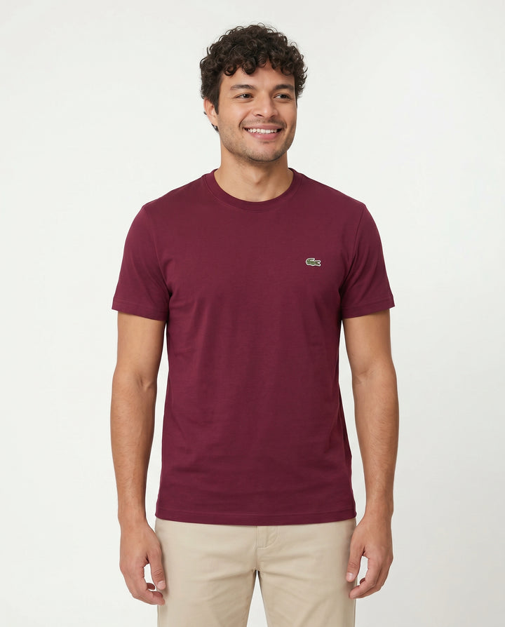 CAMISETA LCST ALGODÃO PIMA VINHO