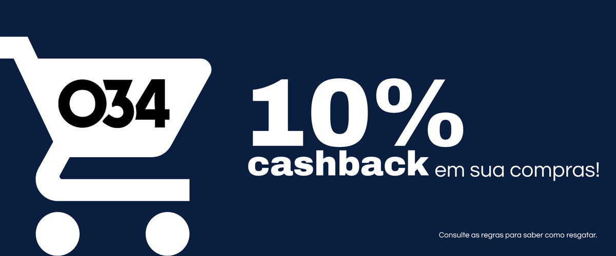 10% de cashback em suas compras — consulte as regras para saber como resgatar