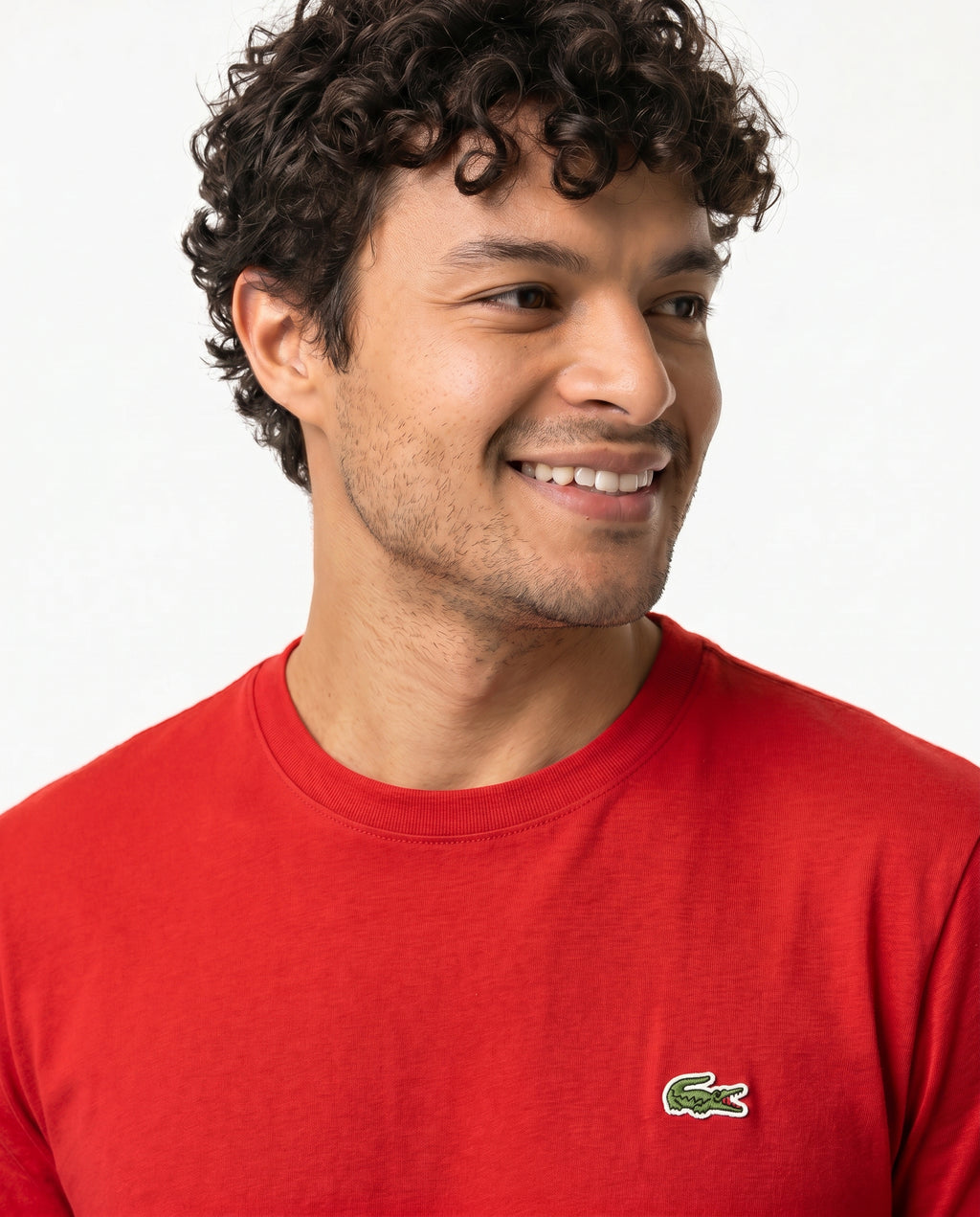 CAMISETA LCST ALGODÃO PIMA VERMELHO
