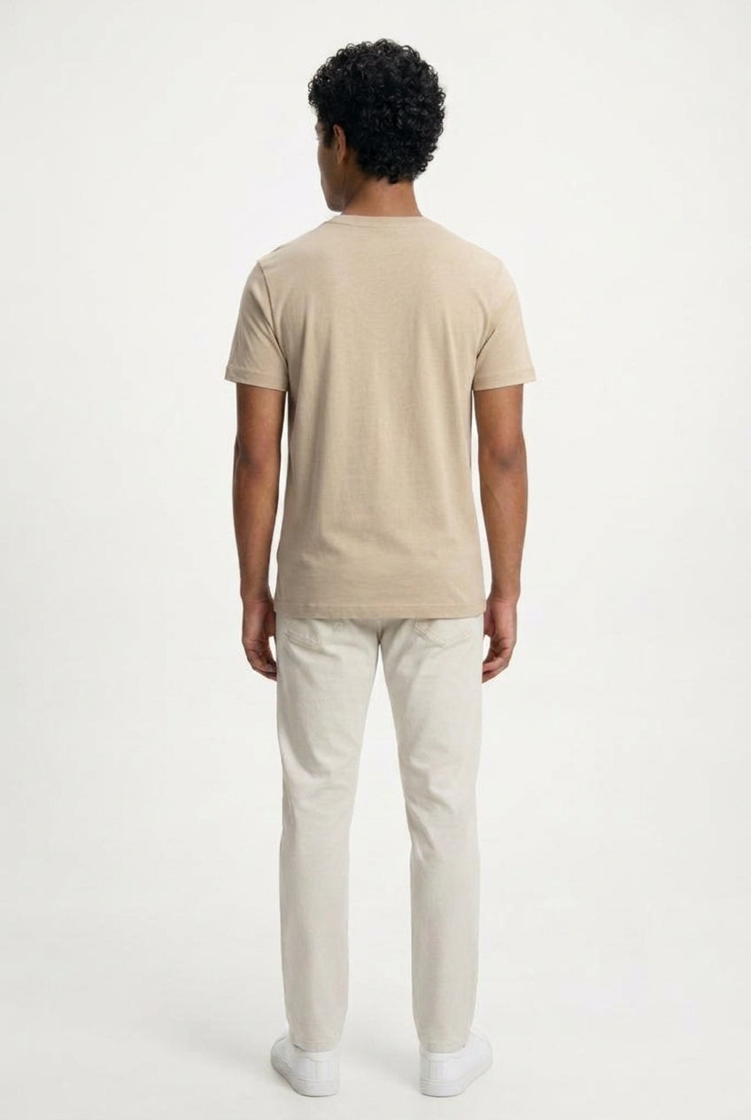 CAMISETA TH EST BEGE