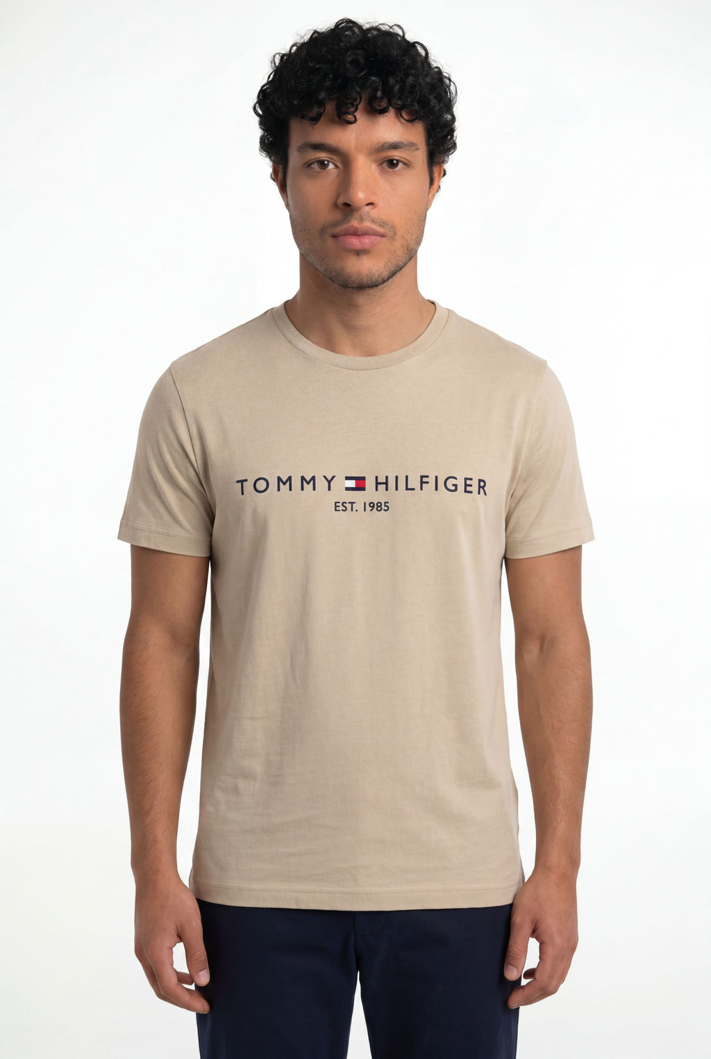 CAMISETA TH EST BEGE