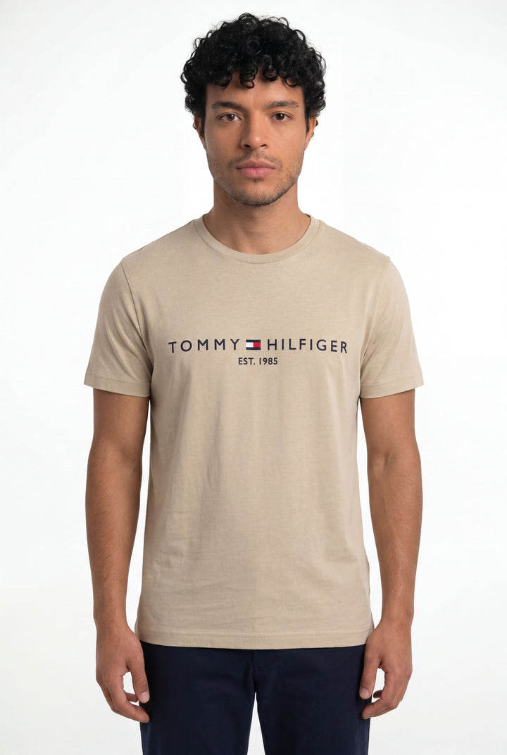 CAMISETA TH EST BEGE