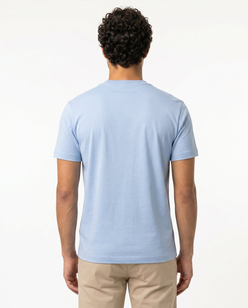 CAMISETA LCST ALGODÃO PIMA AZUL BEBÊ