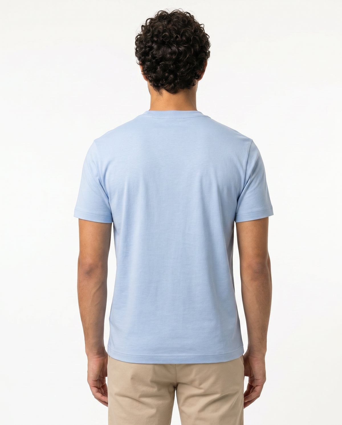 CAMISETA LCST ALGODÃO PIMA AZUL BEBÊ